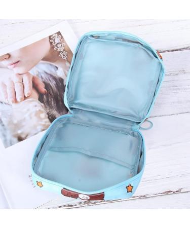 Gleavi Brown Bear Cosmetic Organizer Bag for Women - Makeup Storage & Coin Holder - Multi-Purpose Travel Pouch - Buy Online on GoSupps.com