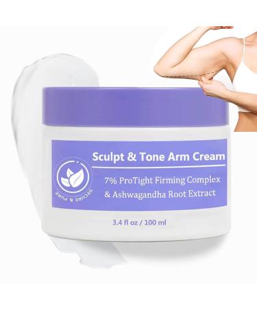 Skin Firming Cream Sculpt & Tone Arm Cream Arm Firming Cream Firm Tighten Skin Tighten Cream Firming Body Balm Skin Tightening Cream with Tight Firming Complex (1)