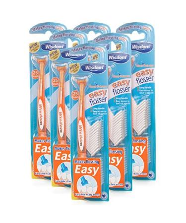 Wisdom Easy Floss Daily Flosser 6 Packs - Buy Online on GoSupps.com