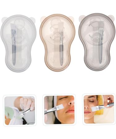 minkissy 9 Sets Bowl Brush Silicone Mixing Bowl Bowl Pp Soft Fur Mixing Spoon - Buy Online on GoSupps.com