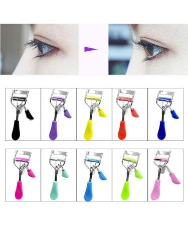 High Quality Aqua Blue False Eyelashes & Eyelash Curler | Fashion Makeup Tool for Women - Shop Internationally - Buy Online on GoSupps.com