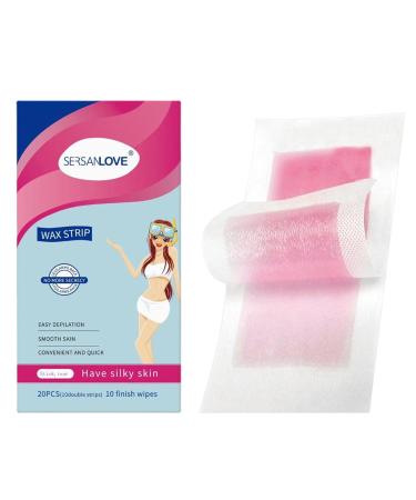 Buy Bitong Red Body Wax Strips - Gentle Hair Removal for Legs Arms & Armpits - All-Purpose Waxing Solution - Buy Online on GoSupps.com