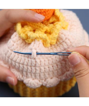 10 PCS Yarn Needles Tapestry Needle Set for Crochet, Sewing, Knitting - Blunt, Curved Stitch Supplies with Storage Case - Buy Online on GoSupps.com