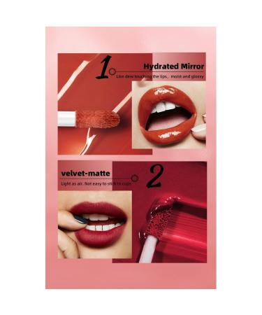 Allbestaye Double Headed Liquid Lipstick - Waterproof Matte & Shimmer Lipgloss | Shop Nude Shades | International Shipping Available - Buy Online on GoSupps.com
