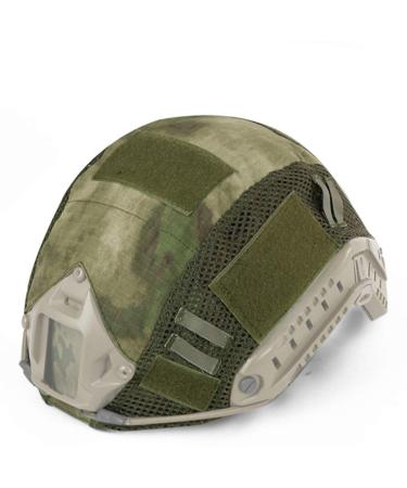 Tactical Multicam Helmet Cover, Military Fast Helmet Cover for Fast MH/PJ Helmet (No Helmet) FG