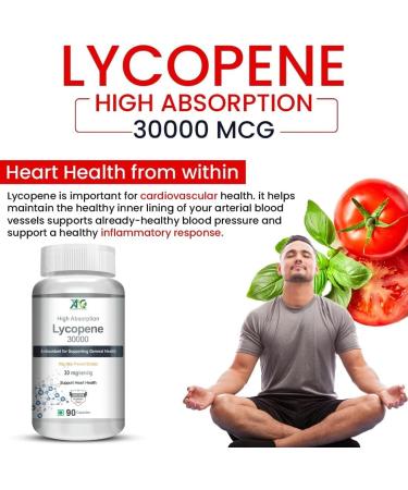 YANG Lycopene 30mg Support Heart health 90 Capsules - Buy Online on GoSupps.com