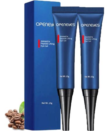 Openeyes-rejuvenating eye lifting gel for men and women Openeyes awakening peptide-tight eye gel open eye AWAKEN Peptide Lifting Eye Gel Open Eyes Lifting Gel for Women Men (30g)