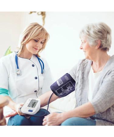 Buy Extra Large Blood Pressure Cuff for Omron & Feifuns | XL Replacement Cuff for Large Arms (8.6 - 20.5 in) - Blue - Buy Online on GoSupps.com