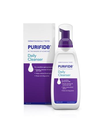 PURIFIDE by Acnecide Daily Cleanser 235ml Face Wash For Acne Prone & Sensitive Skin Soap Free