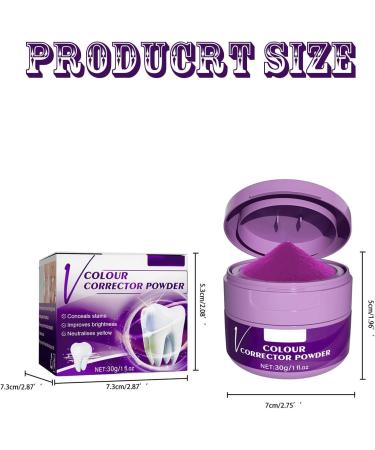 V34 Purple Toothpaste - 2PC Color Corrector for Whitening & Dental Health | Deep Clean & Boost Oral Care - Buy Online on GoSupps.com