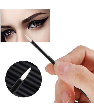 Brino 100 Pcs Disposable Eyeliner Brush Set - Premium Eye Shadow Applicators for Flawless Eye Makeup | International Shipping Available - Buy Online on GoSupps.com