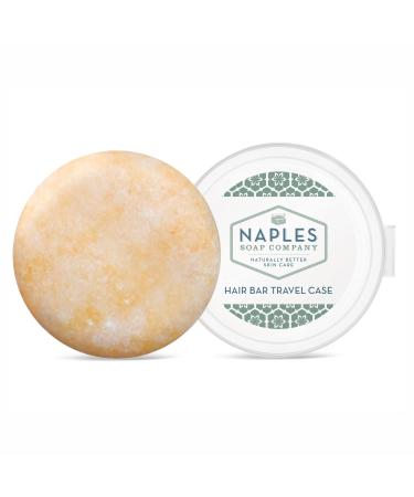 Naples Soap Company, 50-75 Use, Solid Shampoo Bar, Gentle, Eco-Friendly Haircare Helps Ensure Nourished and Healthy Hair, All Hair Types, Honey Almond, 1.75 oz.