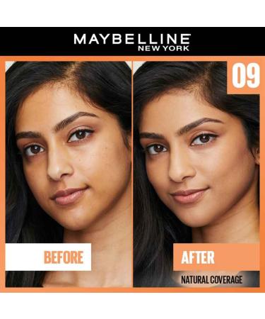 M-aybelline New York Liquid Foundation Lightweight Skin Tint With Spf 50 & Vitamin C Natural Coverage For Daily Use Fit Me Fresh Tint Shade 09 30Ml - Buy Online on GoSupps.com