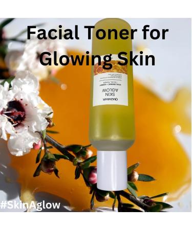 Nourishing Honey Moisturizing Facial Toner for Glowing Skin - Pore Minimizer Tightening and Brightener - Buy Online on GoSupps.com