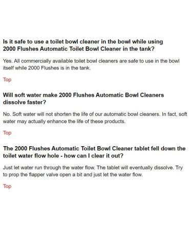 2000 Flushes Automatic Toilet Bowl Cleaner | Clear with chlorine 35g | Makes scrubbing easier by cleaning and refreshing your toilet bowl with each flush | 90615 | 1 Cube - Buy Online on GoSupps.com