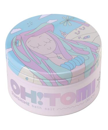 Oh! Tomi swimming salt for personal hygiene 300 g |Sea salt for Fussbad relaxation bath stress relief aromatherapy |Bathing additive with sun fragrance bathing crystals with minerals |Perfect gift for women