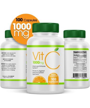 Generic VIT C 100 Capsules Dietary Supplement Elevate Your Immunity with Vitamin C Dietary Supplement (Pack of 3) - Buy Online on GoSupps.com