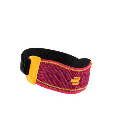 Bauerfeind 1 unisex knee sports belt right/left-wearing for ball sports athletics pressure relief silicone ring S pink 22 g pink s - Buy Online on GoSupps.com
