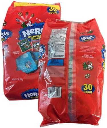 NRD Cluster Candy Gummy Cluster Frosty Very Berry and Rainbow Candy Snacks for Halloween Treats Christmas and Snacks for Kids 15oz. (Pack of 1) - Buy Online on GoSupps.com