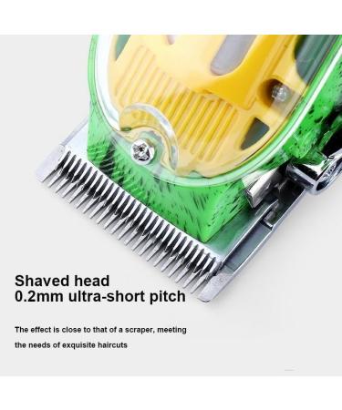 Professional Rechargeable Hair Clippers - Transparent Electric Shaver for Salon & Home Use - Buy Online on GoSupps.com