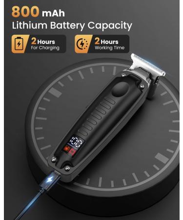 Sejoy Hair Clippers for Men | Professional Cordless Hair Trimmer Kit with LED Display | Ideal Gifts for Barbers & Home Use - Buy Online on GoSupps.com