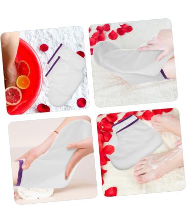 Housoutil 1 Pair Foot Care Socks Paraffin Foot Bags Paraffin Wax Heated Booties Paraffin Wax Cover Paraffin Bags Wax Bags Hand Feet Wax Cover Spa Cover Beauty Wax Polyester Simple - Buy Online on GoSupps.com