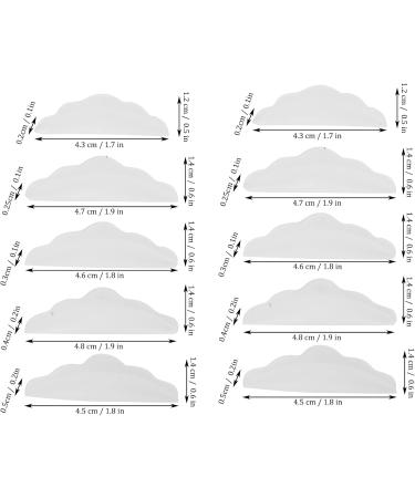 Eyelash Lift Pad 5 Pairs Eyelash Perm Protection Pad Reusable Silicone Lash Lift Pad Set Makeup Tool (CaCaCookxqey9678dw-11) - Buy Online on GoSupps.com
