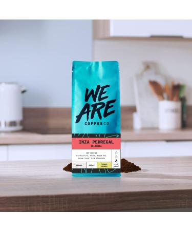 Coffee Ground for Cafetiere 227g Bag Colombian Ground Coffee Chocolate & Fruits Notes 100% Arabica Light Roast Speciality Freshly Roasted Single Origin (We Are Coffee Co) Ground Cafetiere 227 g (Pack of 1) - Buy Online on GoSupps.com