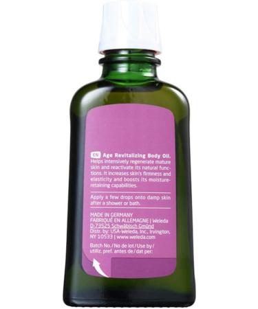 Weleda Evening Primrose Age Revitalising Body Oil 100ml | Natural Anti-Aging Skincare - Buy Online on GoSupps.com