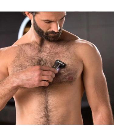 USB Rechargeable Men Hair Trimmer - 1mm 3mm 5mm Detachable & Washable Shaving Head for Precision Grooming - Buy Online on GoSupps.com