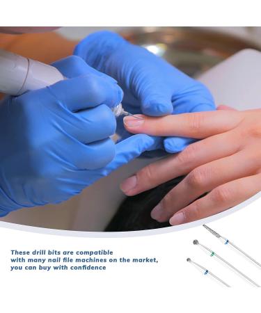 5 Piece Nail Drill Bits Set - Carbide 5 in 1 Bit, 3/32 Inch Shank - Cuticle Clean Carbide Nail Drill Bit for Acrylic & Gel Nails - Pedicure Nail Art Tools - Buy Online on GoSupps.com