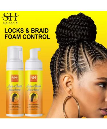 SEVICH Braid Foam Mousse - Long Lasting Frizz Control for Braids & Twists | 5.3 fl oz Hair Care Solution - Buy Online on GoSupps.com