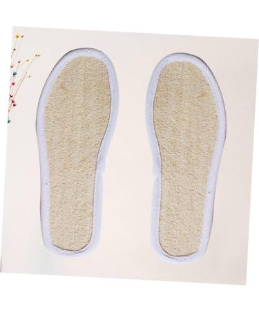 NOLITOY Charcoal Insoles for Plantar Fasciitis Cushioned Flat Shoe Inserts for Running & Comfort Size 3 - Buy Online on GoSupps.com