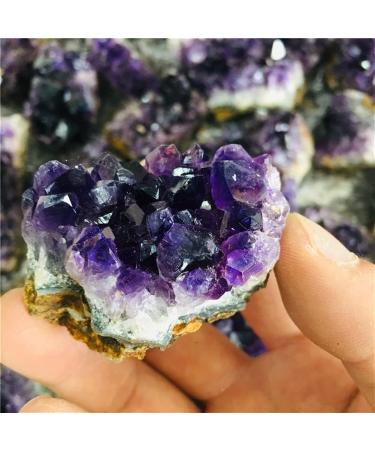 Crystal 100g raw Natural Amethyst Quartz Crystal Gemstone Reiki Crystal Cluster Specimen Home Decoration Madagascar - Buy Online on GoSupps.com