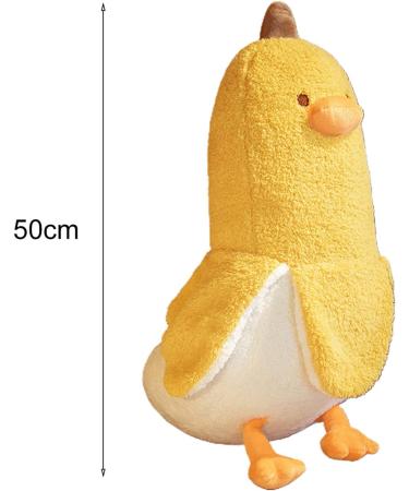 Napacoh Banana Duck Plush Toy 50cm Yellow - Adorkable Cartoon Sleeping Pillow for Girls - Buy Online on GoSupps.com