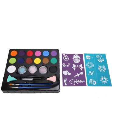 14 Colors Body Face Paint Washable Fancy Makeup Pigment Professional Makeup Palettes for Halloween Party