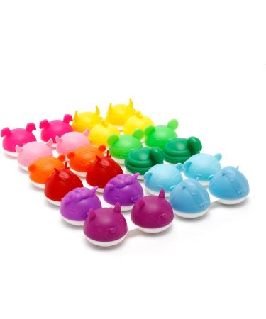 KUIKUI Cute Contact Lens Case | Portable Cosmetic Container for Lenses | Travel-Friendly & Stylish Design - Buy Online on GoSupps.com