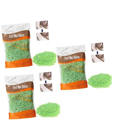 Shop Minkissy Green Depilatory Wax Beans - Pain-Free Hair Removal Resin Beads for Smooth Skin - Buy Online on GoSupps.com