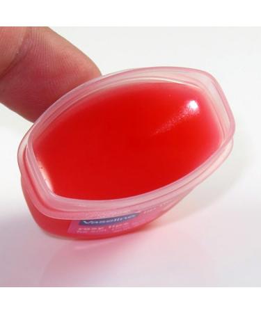Vaseline Therapy Lip Balm Glowing 0.25oz Rosy Flavor Mini Jar - Buy Online on GoSupps.com