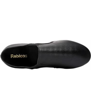 Rabicos Leather Slip-On Jazz Shoes for Kids - Black, Size 12.5 Little Kid - Buy Online on GoSupps.com