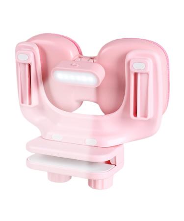 Writing Posture Corrector - Desk Upper Back Posture Brace With Light Adjustable Height Double Chest Support Back Straightener Support For Students Vision Protection Pink - Buy Online on GoSupps.com