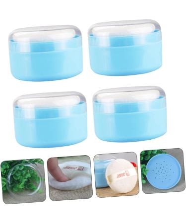  Mikinona Mikinona 4 Pieces Body Powder Puff Box Loose Powder Puff For Body Powder Container Travel Powder Puffs Powder For Loose Powder - Buy Online on GoSupps.com