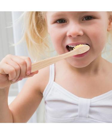 Lalafina 10th Travel Toothbrush | Eco-Friendly Bamboo Portable Soft Toothbrush for Women & Kids | Small Head Design for Easy Packing | Hand-Painted Spray Colors - Buy Online on GoSupps.com