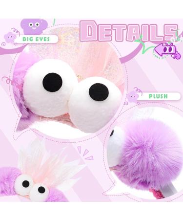 Funny Headband Crazy Light up Silly Hairband Purple Monster Headbands Quirky Plush Birthday Headwear Festival LED Sparkly Themed Party Holiday for Children Teens Adult - Buy Online on GoSupps.com