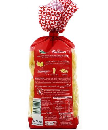  G n rique PANZANI - Panzani Shell-Shaped Fancy Paste 500g - 500g - Pack of 4 - Sold in Packs - Buy Online on GoSupps.com