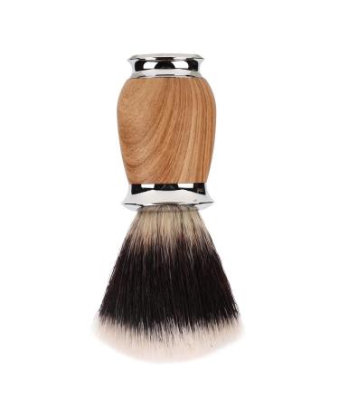 Professional Handmade Beard Razor Brush for Men | Soft Foam & Wooden Handle | Ideal Facial Care Tool for Home & Salon - Buy Online on GoSupps.com