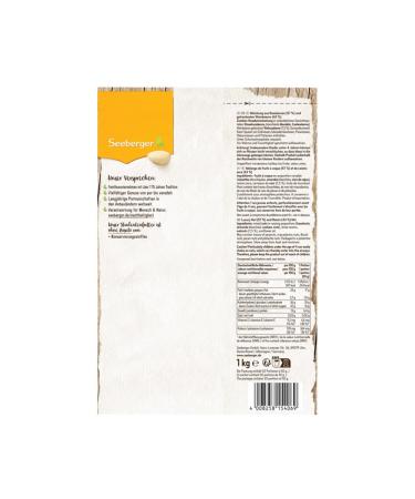 Seeberger Student Food | Classic Nut-Fruit Mix - Hazelnuts Almonds Walnuts Cashews & Raisins | 1 kg Vegan & Vitamin E Rich for Healthy Snacking - Buy Online on GoSupps.com