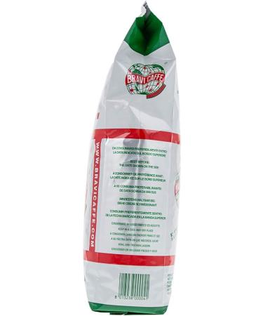 Bravi Caff - Caf en grain de torr faction artisanale italienne - M lange "BAR" - Paquet de 1 kg Bar 1 kg (Lot de 1) - Buy Online on GoSupps.com