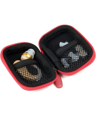 Protective Case for Hearing Aid/Amplifier - Universal Design with Mesh Pocket - Buy Online on GoSupps.com