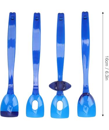 Juopzkenn 4-Part Lip & Tongue Muscle Trainer for Clear Speech - Mouth Muscle Rehabilitation Tool (Large Blue) - Improve Flexibility & Language Skills - Buy Online on GoSupps.com